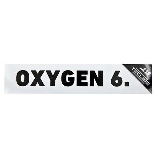 Sticker OXYGEN 6. 30 x 6 cm